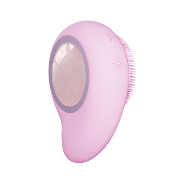 Прибор для чистки и массажа лица Fittop FLC901, розовый